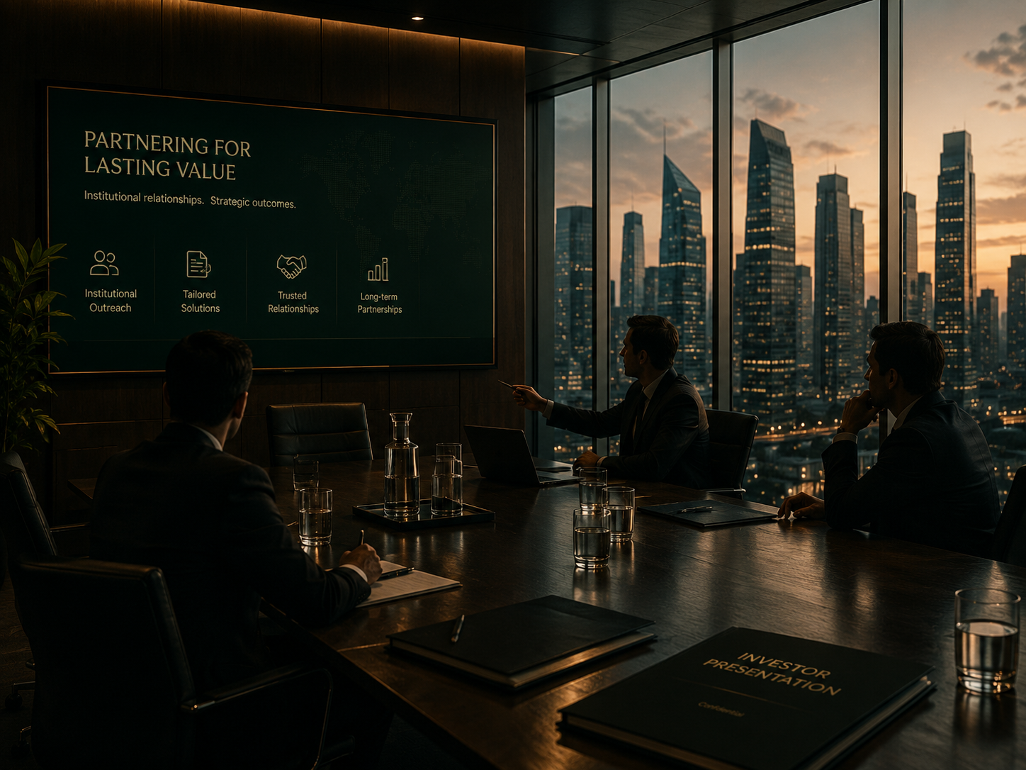 Institutional investor engagement.